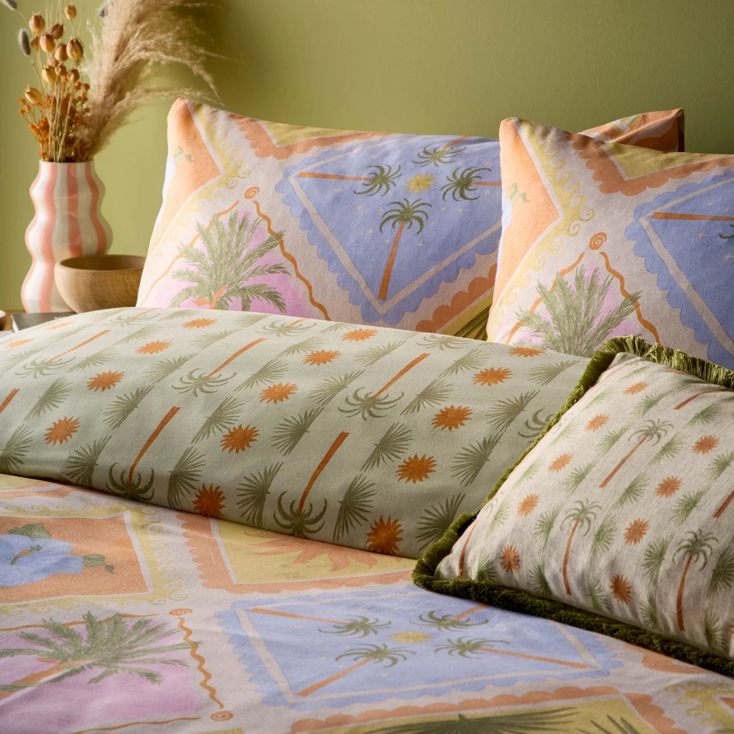 Furn Tropicala Printed Duvet Cover Set Multi