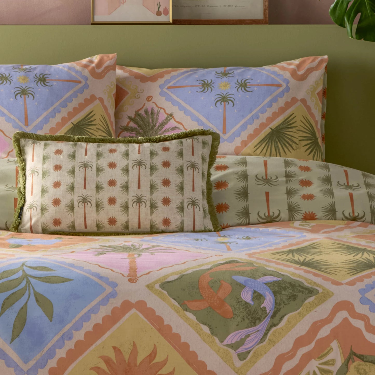 Furn Tropicala Printed Duvet Cover Set Multi