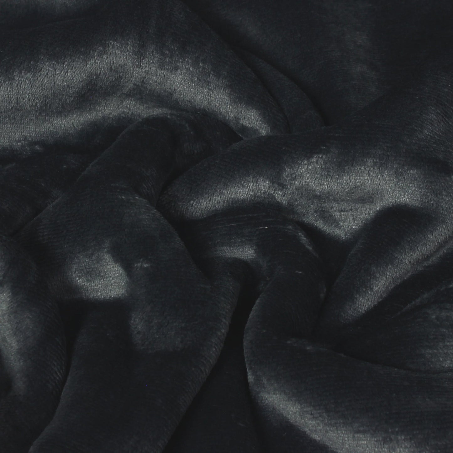 Lux Sherpa Fleece Throw Charcoal