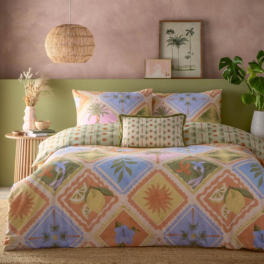 Furn Tropicala Printed Duvet Cover Set Multi