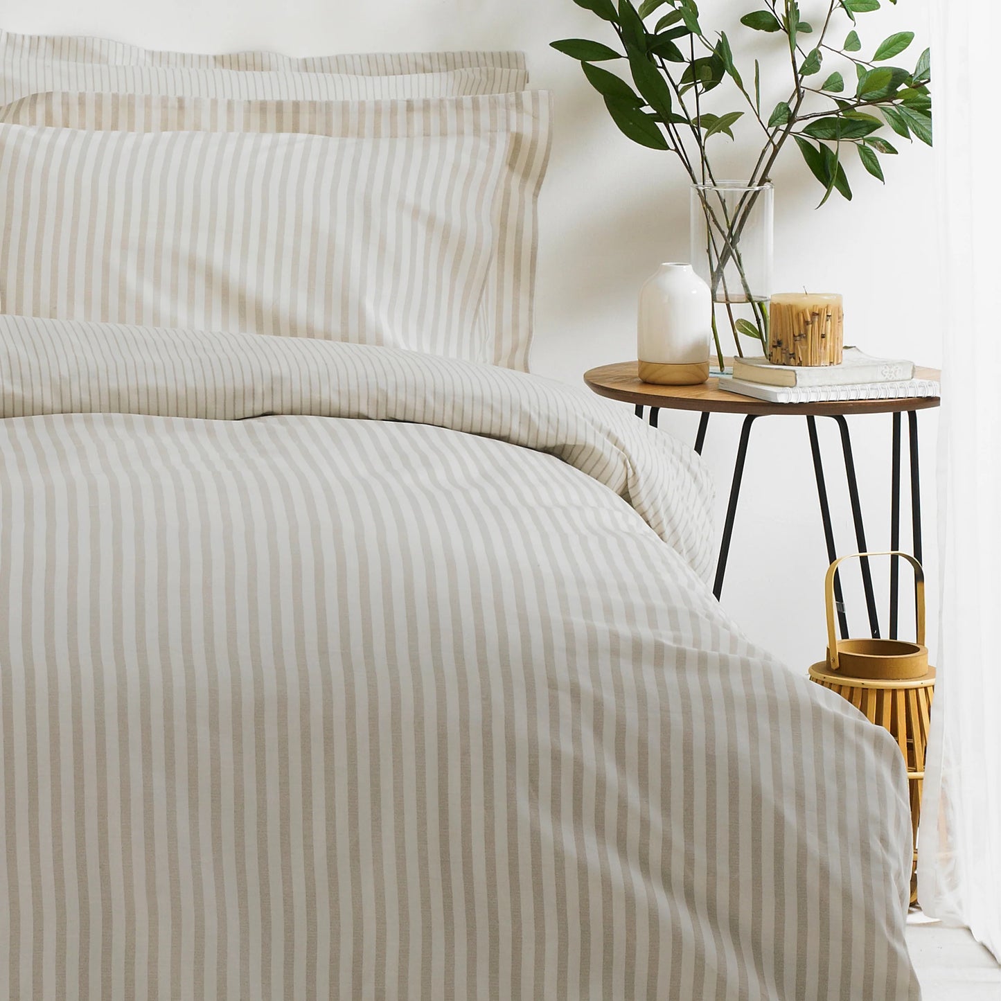 Hebden Melange Stripe Natural