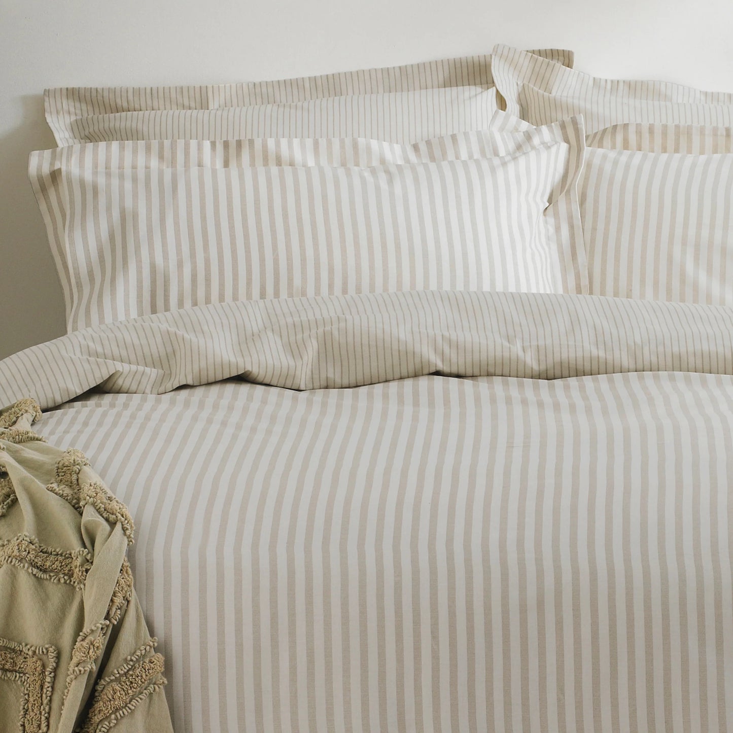Hebden Melange Stripe Natural